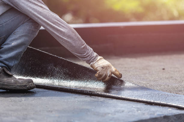 Professional Emergency Waterproofing technician working in Ovid, MI